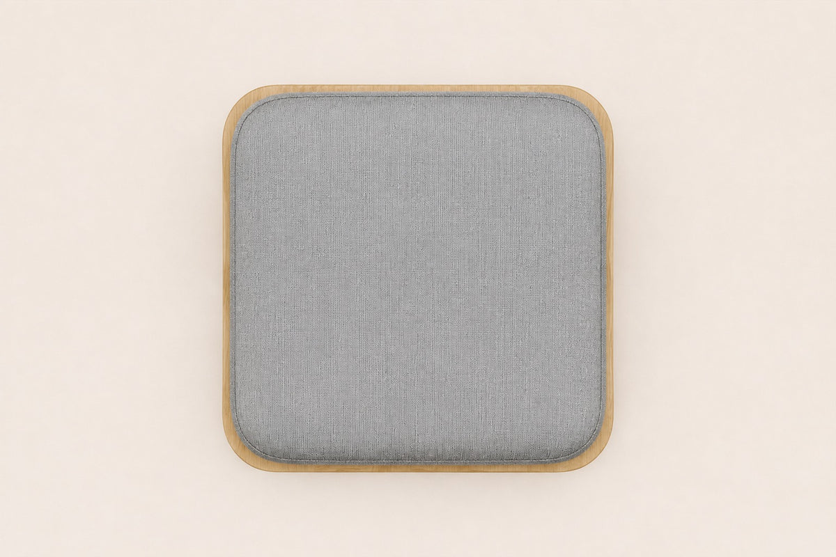 Menorca Ottoman, overhead top view