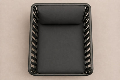 Mykonos Lounge Chair, overhead top view