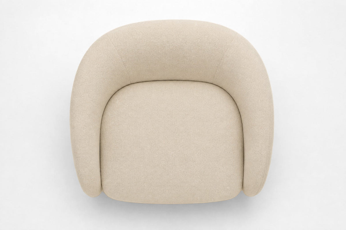 Napoli Chair, overhead top view