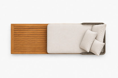 Portofino Daybed, overhead top view
