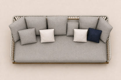 Portofino Sofa, 166 cm, overhead top view