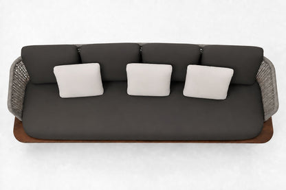 Positano Sofa, overhead top view