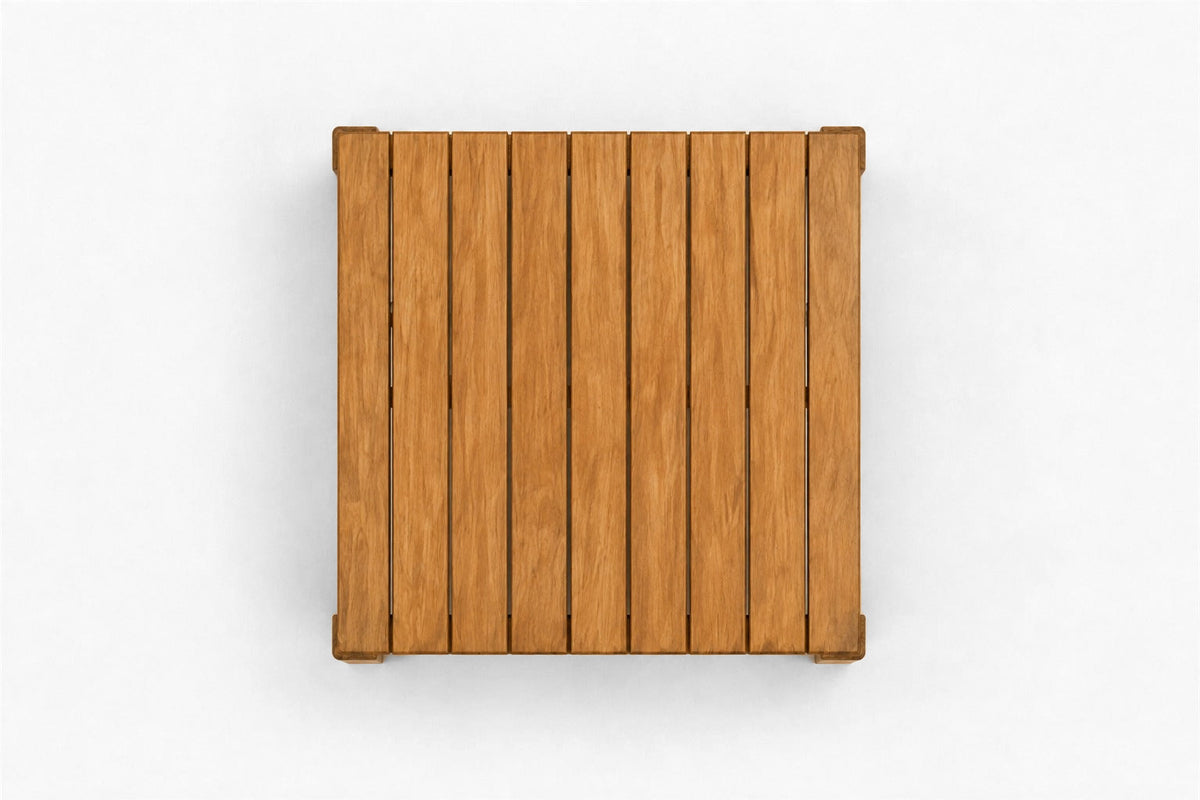 Puglia Side Table, overhead top view