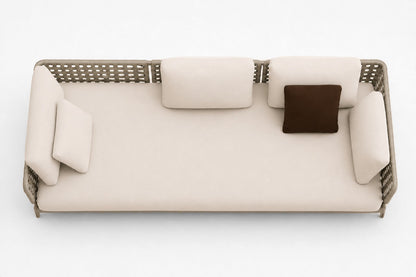 Salina Sofa, High Back, overhead top view