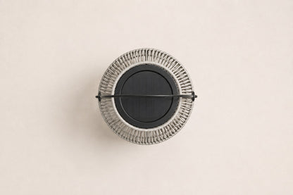 Solano Solar Lantern, Tall, overhead top view