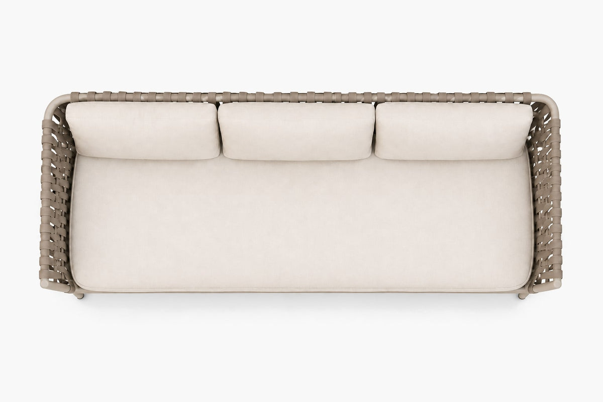 Tavira Sofa, overhead top view