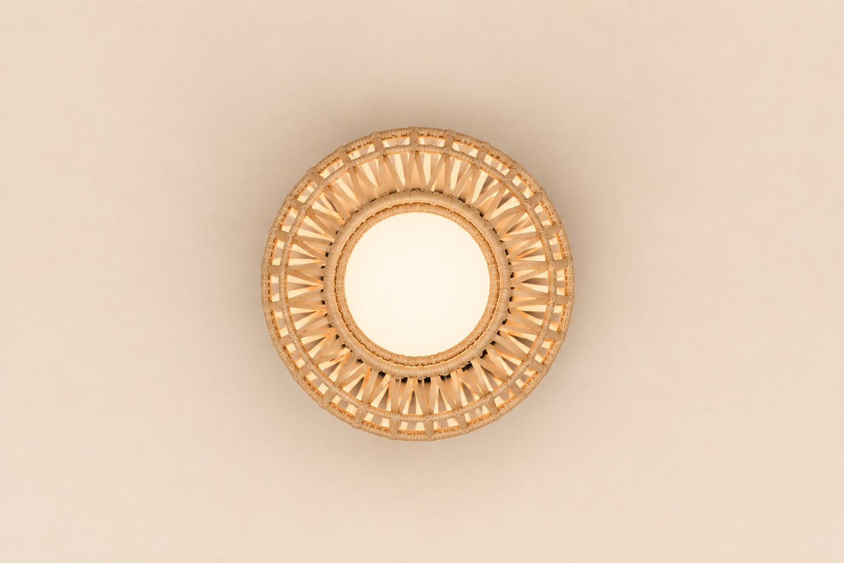Verano Floor Lantern, Barrel, overhead top view