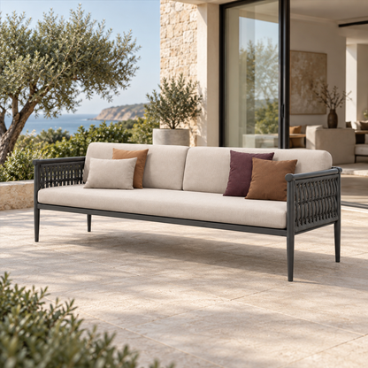Lifestyle view: Formentera Sofa, 200 cm in a furnished setting