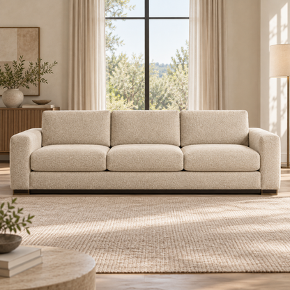 Lifestyle view: Presidio Sofa — photographed in a living room setting