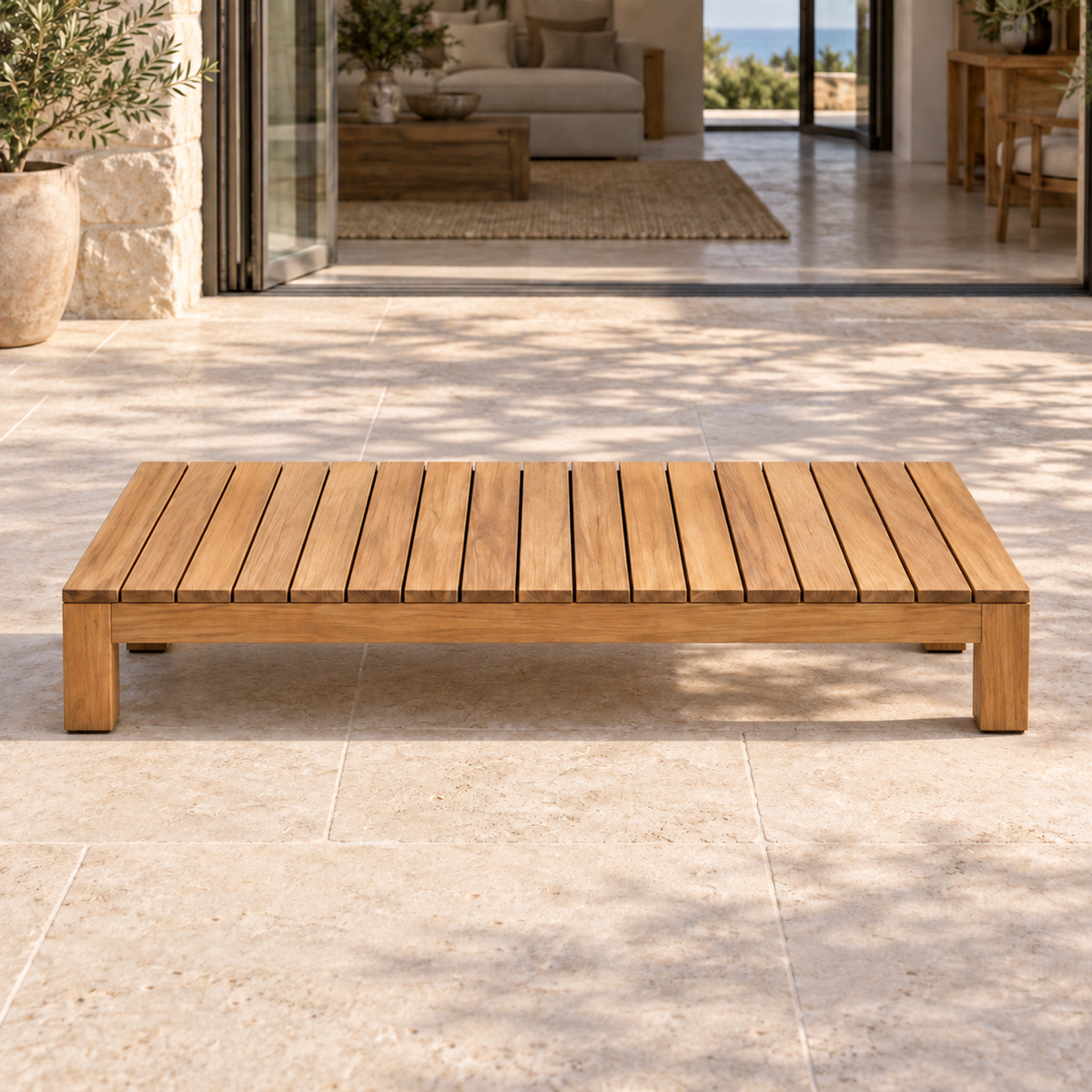 Lifestyle view: Puglia Coffee Table