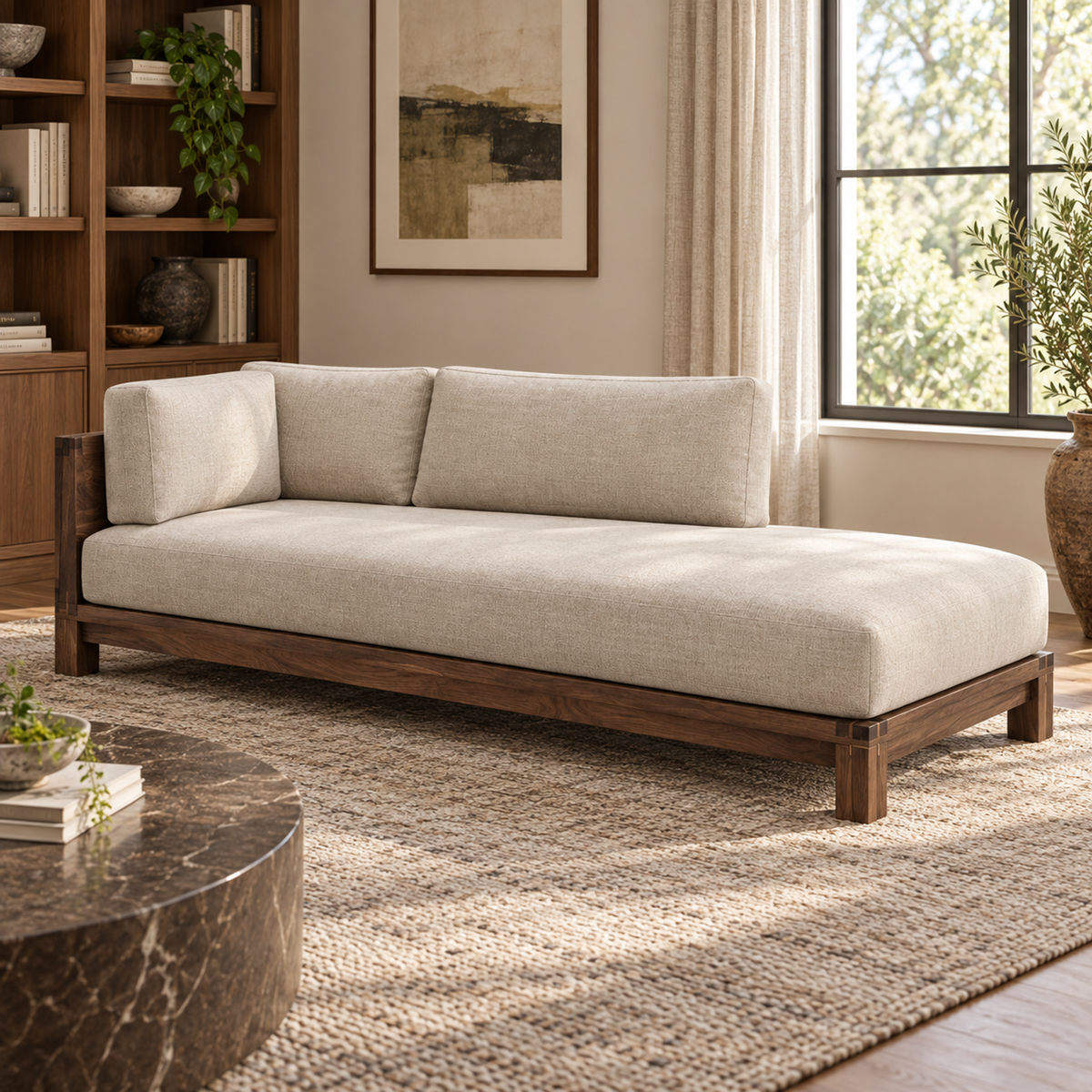 Lifestyle view: Bixby Chaise