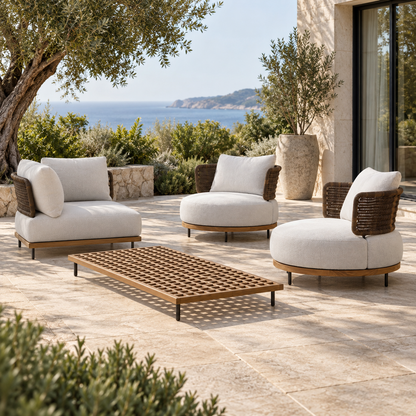 Lifestyle view: Ravello Outdoor Sofa Set