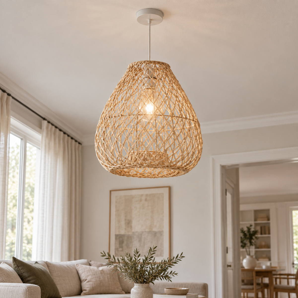 Lifestyle view: Cannella Pendant, Bell