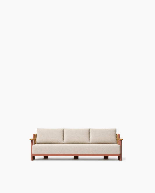 Aria Sofa in Aluminium