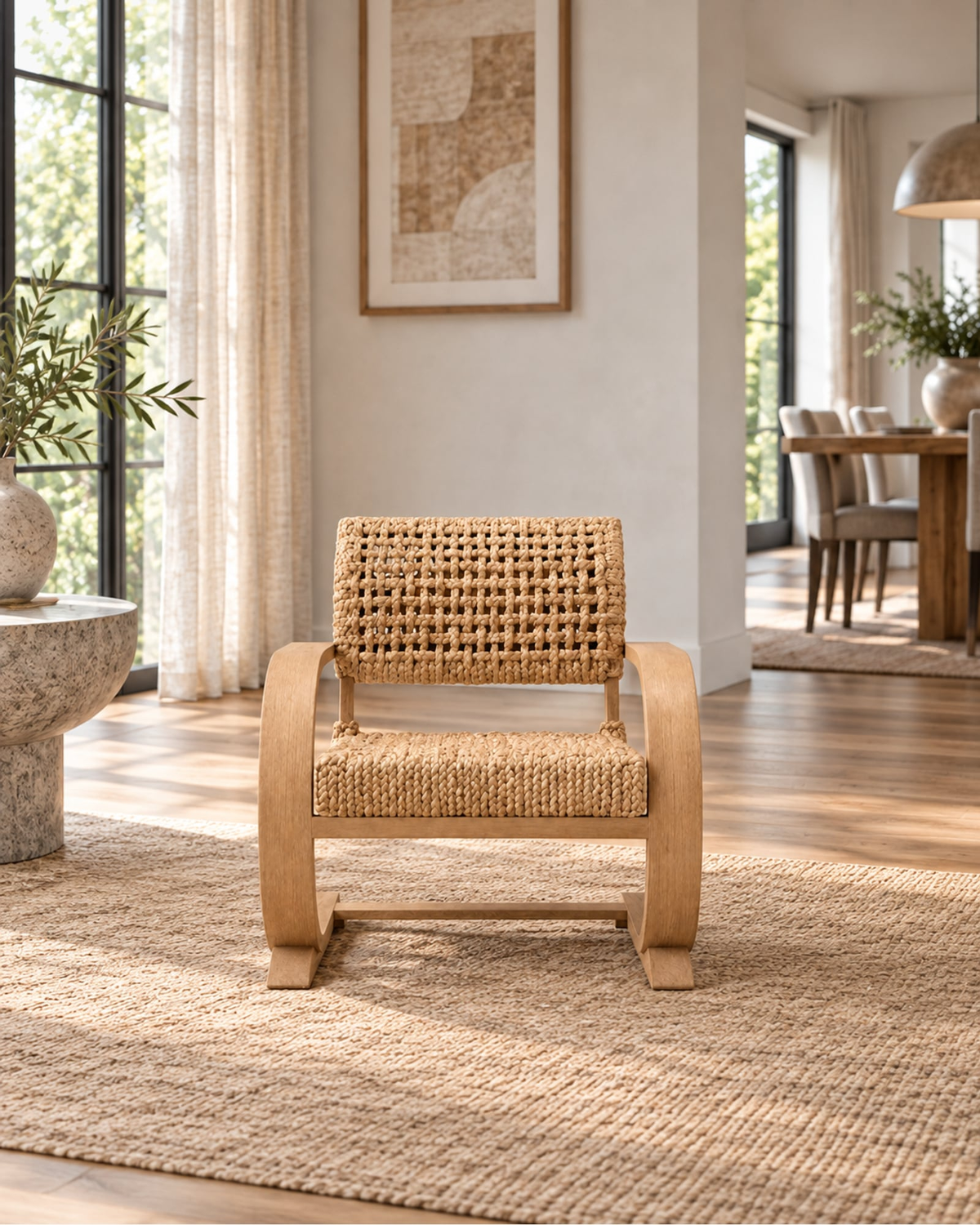 Bali Chair in a styled setting
