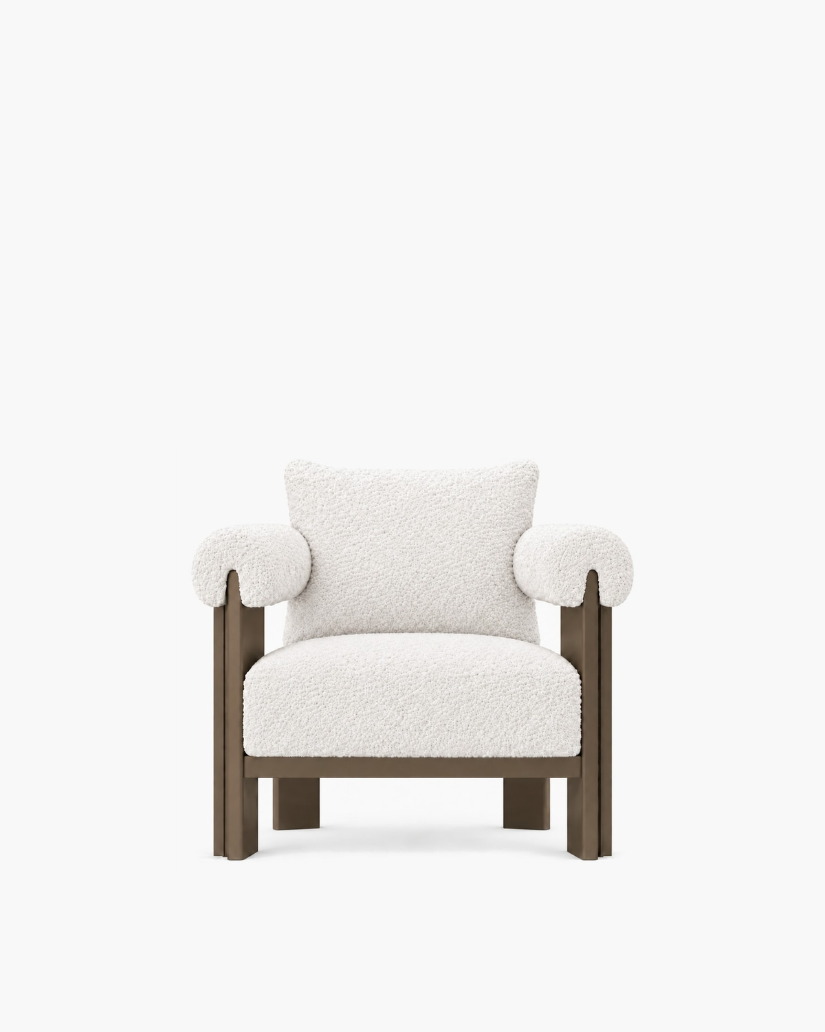 Ethereal Lounge Chair in Aluminium