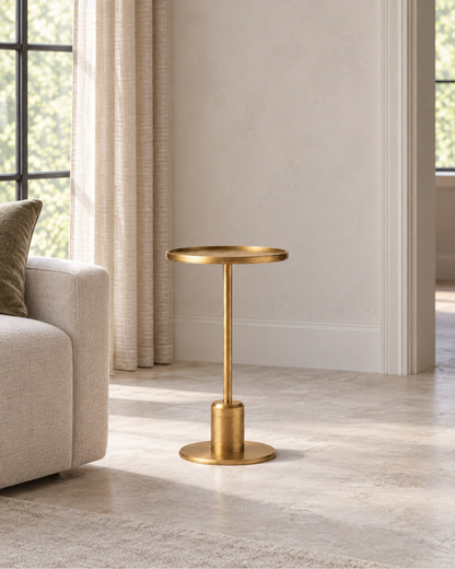 Lambeth Side Table in a styled setting
