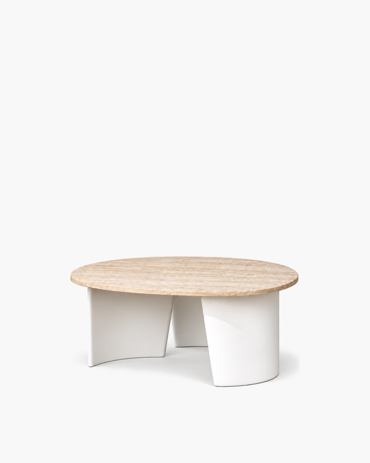 Luna Side Table in Aluminium