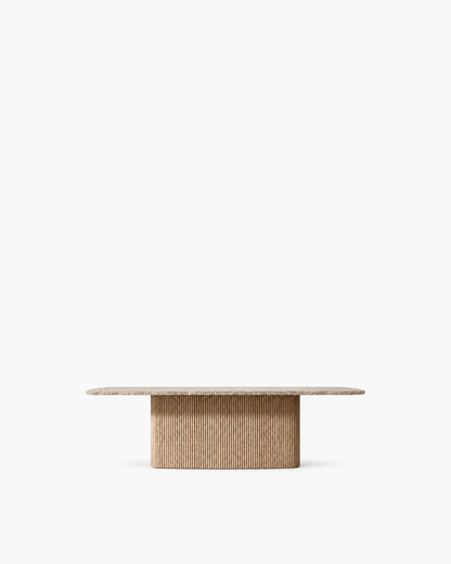 Mulholland Pedestal Rectangular Dining Table