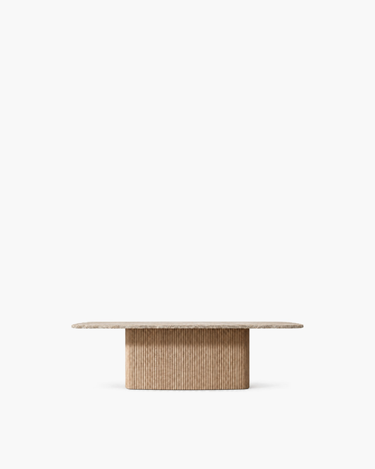 Mulholland Pedestal Rectangular Dining Table
