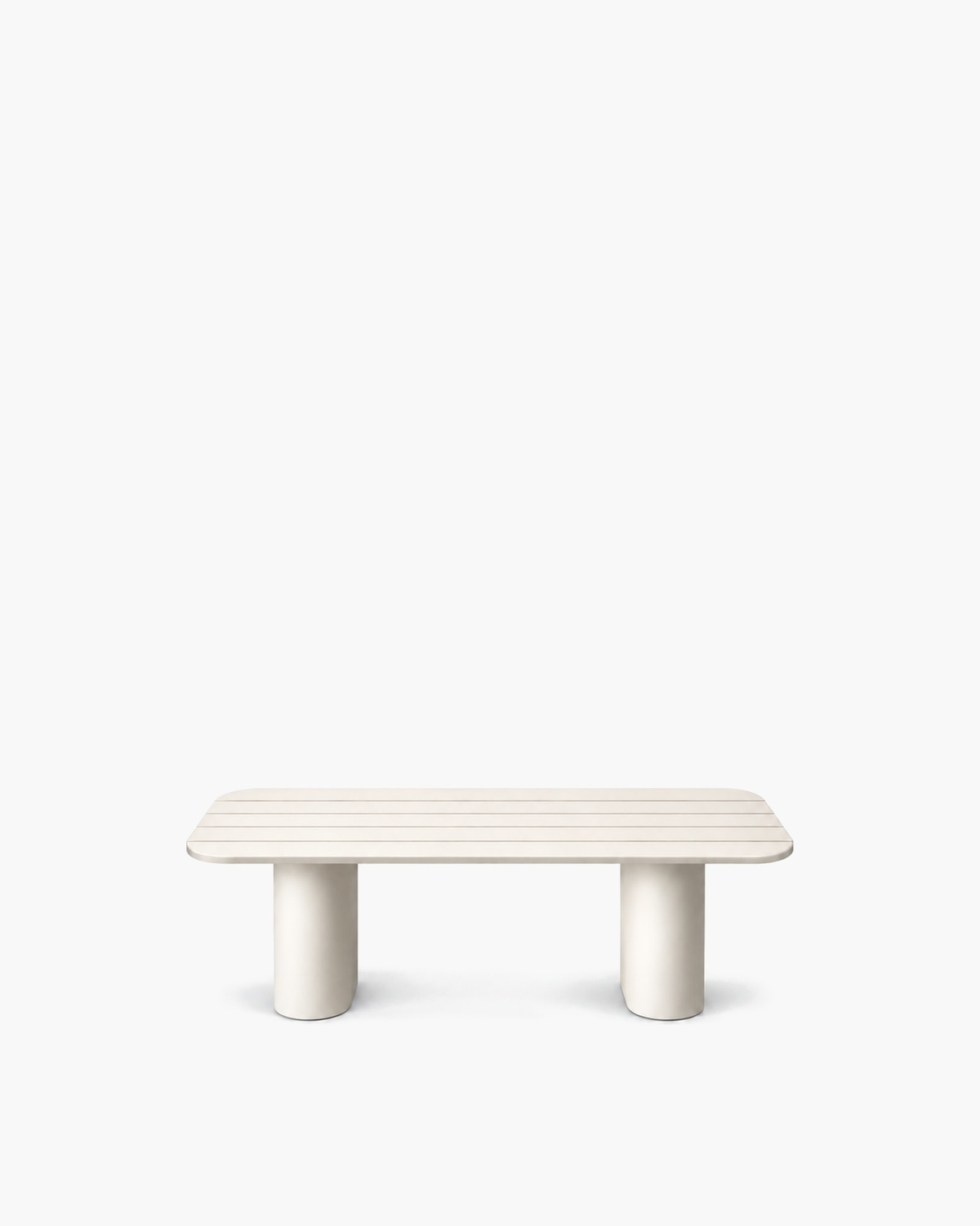 Ripple Dining Table in Aluminium