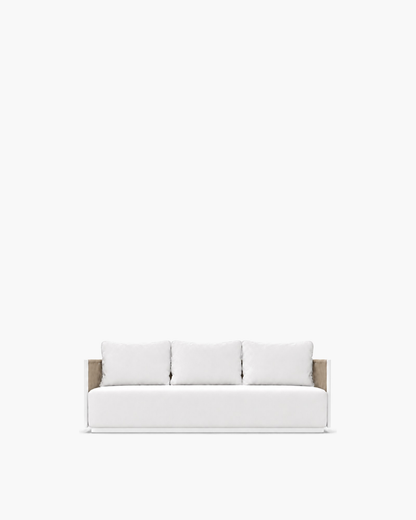 Ripple Sofa in Aluminium