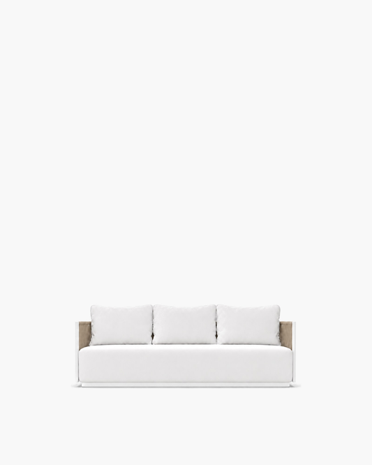 Ripple Sofa in Aluminium