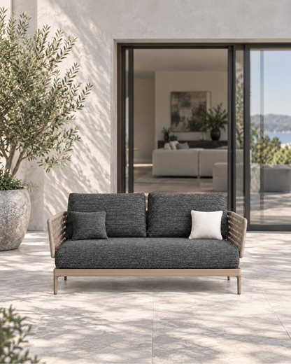Salina Two-Seat Sofa in a styled setting