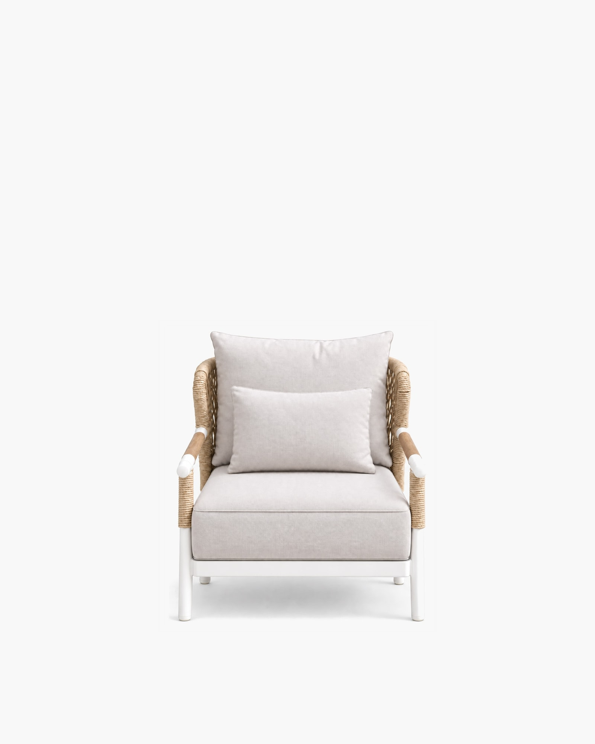 Vela Lounge Chair in Aluminium