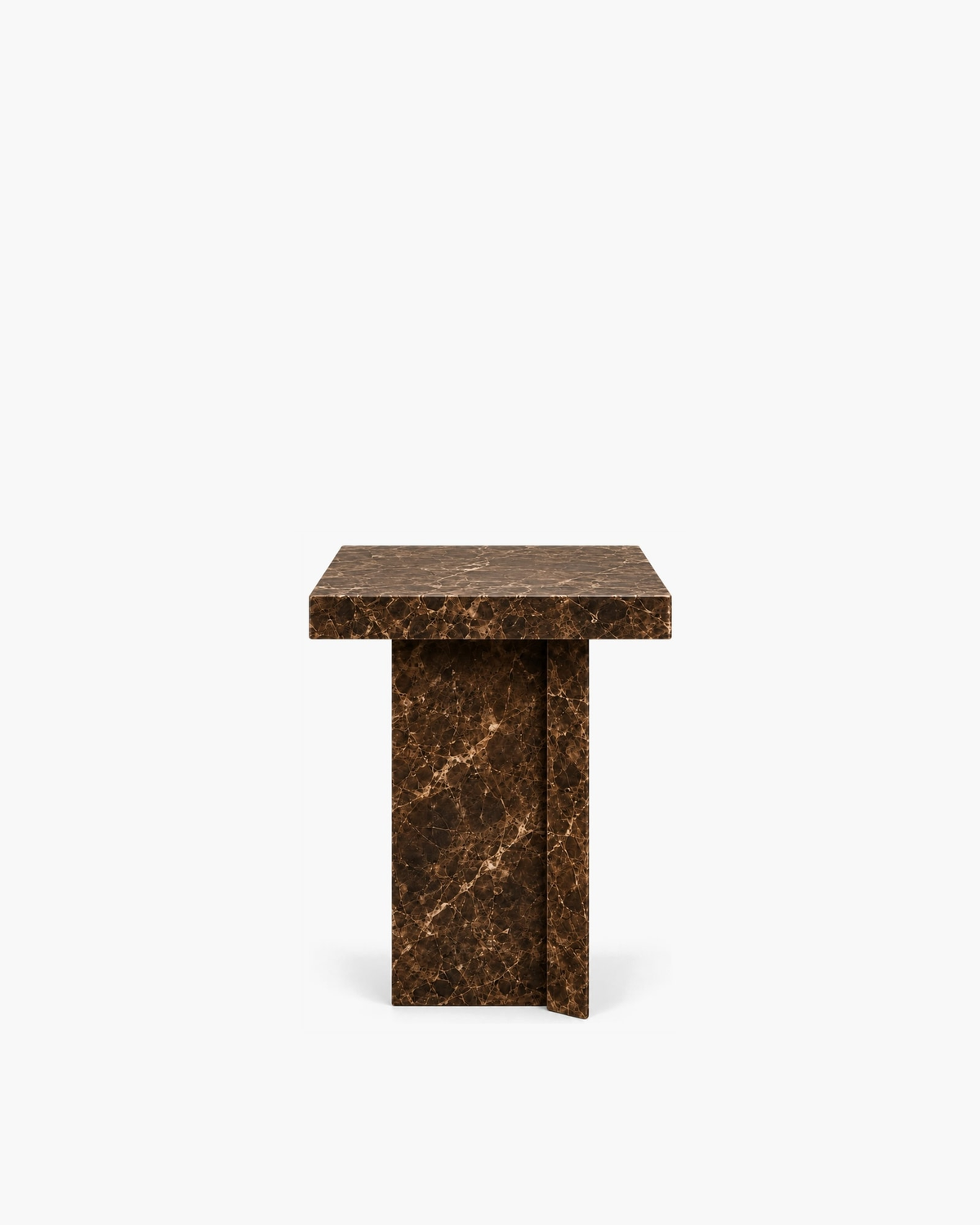 Vito Stone Square Side Table