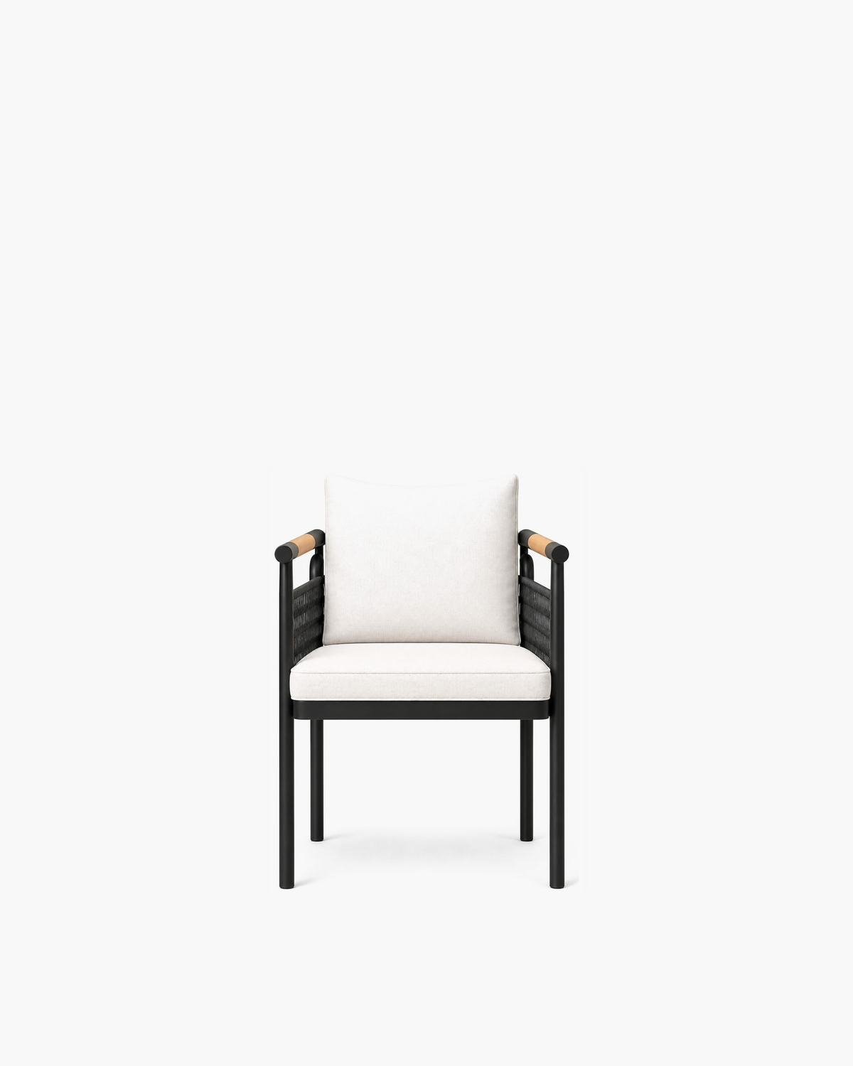 Zenia Dining Chair in Aluminium