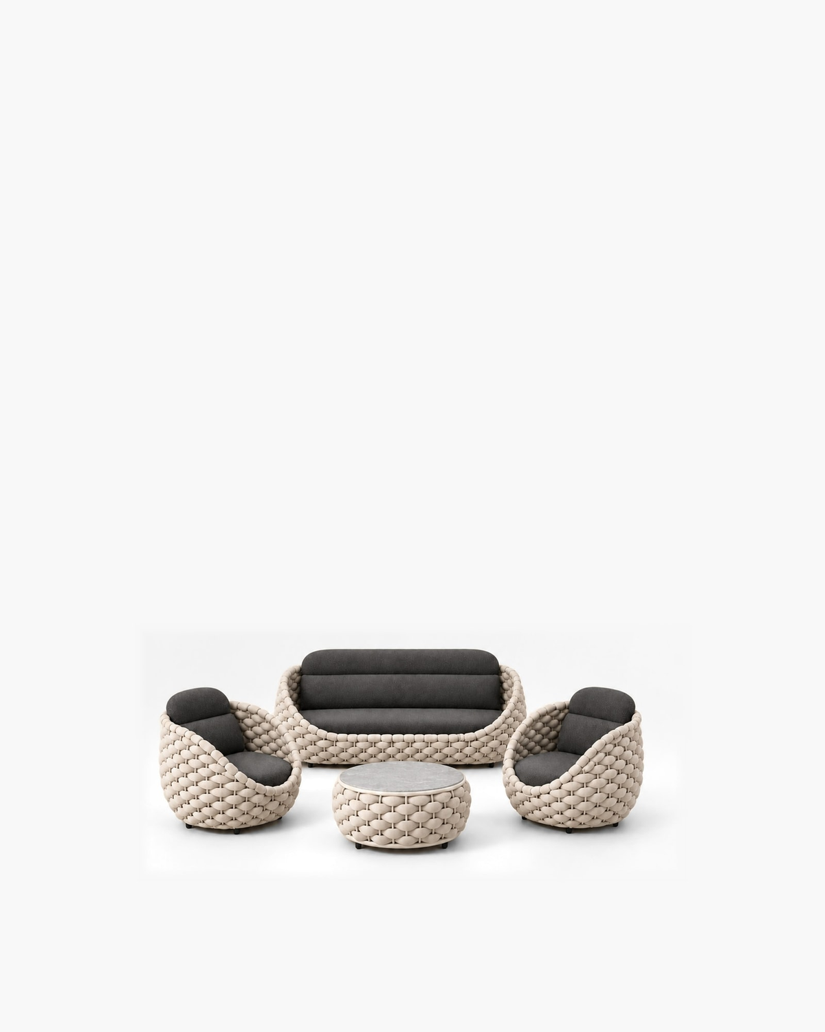 Cala Outdoor Sofa Set — studio view